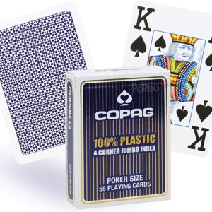 Lot de 2 Jeux de 54 Cartes France-Carte poker rami bridge Gauloise